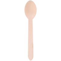 Cuisine Elegance Houten Lepels 16 cm 12 Stuks - thumbnail