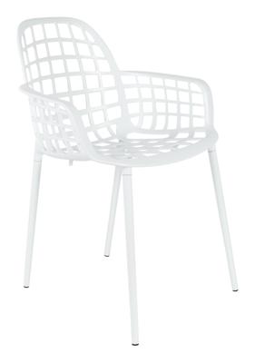 Zuiver Tuinstoel 'Albert Kuip' Aluminium, kleur Wit