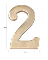 Cijfer EDM 85034 2 Gouden Blik - thumbnail