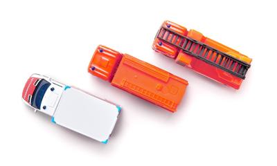 Siku 6326 hulpdiensten speelset 3 -delig