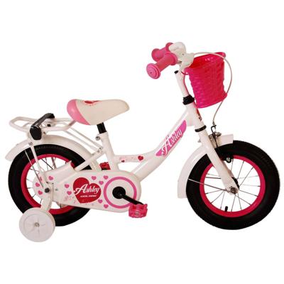 Volare ashley kinderfiets - meisjes - 12 inch - wit