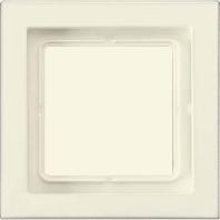 Jung LSD981W Afdekking Frame 1-voudig Crème-wit 1 stuk(s) - thumbnail