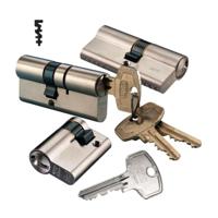 DOM Plura gelijksluitende combinatieset à 3 cilinders SKG2 1x 30-30mm en 1x30-45mm en 1x0-30mm - thumbnail