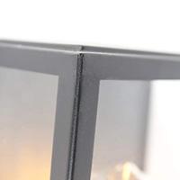 QAZQA Buiten wandlamp zwart met schemersensor - Rotterdam - thumbnail