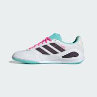 adidas Super Sala III Zaalvoetbalschoenen (IN) Wit Zwart Turquoise Roze - thumbnail