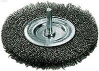 Bosch Accessories Schijfborstel, gegolfd, 100 mm, 0,3 mm, 10 mm, 4500 omw/min Bosch Power Tools Schacht-Ø 6 mm 1609200273 1 stuk(s) - thumbnail