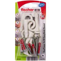 Fischer DuoPower 6x30 EasyHook Round K (6) Plugassortiment 557923 1 set(s) - thumbnail