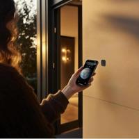 Aqara smart lock u200 lite kit elektronisch deurslot (zwart, matter via thread, bluetooth 5.1, nfc) - thumbnail