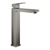 Wastafelmengkraan GROHE Eurocube Xl-Size Gladde Body Hard Graphite Geborsteld - thumbnail