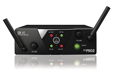 AKG WMS 40 Mini2 Dual Vocal ISM2 - 3 (864 MHz) draadloos systeem AKG WMS 40 Mini2 Dual Vocal ISM2 - 3 (864 MHz) draadloos systeem