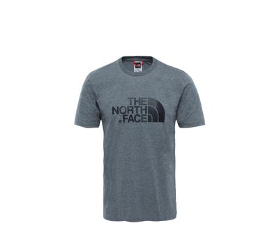 The North Face S/S Easy T-Shirt Heren TNFmediumgreyheather(Std) S