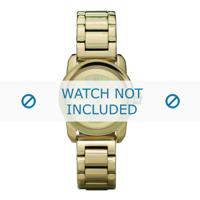 Diesel horlogeband DZ5242 Roestvrij staal (RVS) Goud 16mm - thumbnail