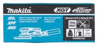 Makita bo006cgz xgt 40 v max 100x150 mm handpalm deltaschuurmachine | zonder accu's en lader - bo006cgz - thumbnail