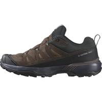 Salomon X ULTRA 360 LEATHER GORE-TEX Lage Wandelschoen Heren Dark Earth/Delicioso/Sharkskin 8 - thumbnail