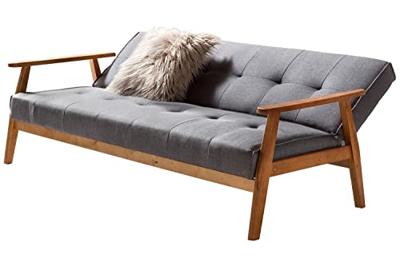 Artistiq Slaapbank 'Lilly' kleur Donkergrijs