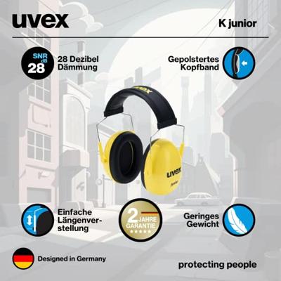 uvex K junior 2600000 Oorkap 29 dB 1 stuk(s) uvex K junior 2600000 Oorkap 29 dB 1 stuk(s)