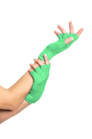 Vingerloze handschoen fluor groen - thumbnail