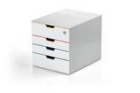 Durable VARICOLOR MIX 4 SAFE - 7626 762627 Ladebox Grijs DIN A4, DIN C4 Aantal lades: 4 - thumbnail