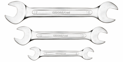 Gedore Steeksleutelset Kort | SW 6-17 mm | 6-dlg - 3300958