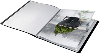 Leitz Recycle showalbum, ft A4, 20 hoezen, zwart