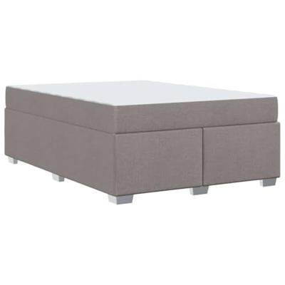 Bedframe Taupe 140 x 200 cm Stof