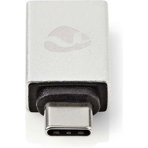 Nedis USB-C Adapter | USB-C Male naar USB-A Female | 5 Gbps | Zilver | 1 stuks - CCTB60915AL CCTB60915AL