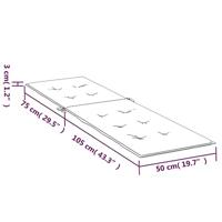 VidaXL Terrasstoelkussen (75+105)x50x4 cm heldergroen - thumbnail