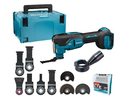 Makita DTM53ZJX2 Accu multitool + accessoires LXT 18V Basic Body in Mbox