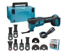 Makita DTM53ZJX2 Accu multitool + accessoires LXT 18V Basic Body in Mbox - thumbnail