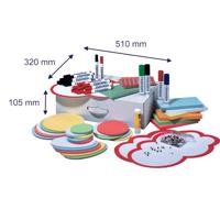 Franken UMMSB Presentatiebox Karton (dun) Aantal onderdelen: 1500 510 mm x 105 mm x 320 mm Wit - thumbnail