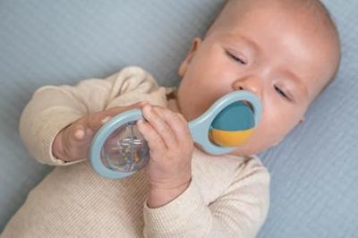 Little Dutch bal rammelaar blauw