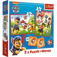 Puzzel Paw Patrol 30 En 48 Stukjes En Memory - thumbnail