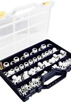 Jacob MONTAGEKOFFER VF2 M16, M20, M25, M32 M16, M20, M25, M32 Polyamide Grijs-wit (RAL 7035) 215 onderdelen - thumbnail