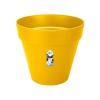 Elho loft urban rond weels bloempot 50 cm Oker - thumbnail