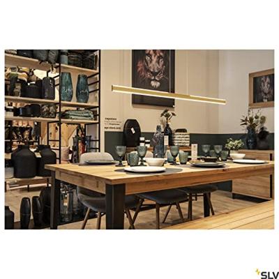 SLV ONE LINEAR 140 1006190 LED-hanglamp LED vast ingebouwd 35 W Messing