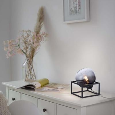 Just Light Zwarte tafellampZea - 15423-18