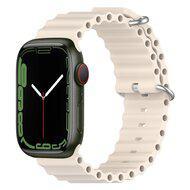 Ocean bandje - Starlight - Geschikt voor Apple Watch 38mm / 40mm / 41mm / 42mm - thumbnail