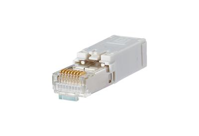 Metz Connect 1401500810-I E-DAT Industry RJ45 1401500810-I Stekker, recht Aantal polen (sensoren) 8P8C Lichtgrijs 1 stuk(s)