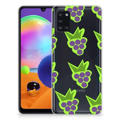 Samsung Galaxy A31 | Siliconen Case | Druiven