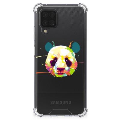Samsung Galaxy A12 Stevig | Bumper Hoesje | Panda Color Samsung Galaxy A12 Stevig | Bumper Hoesje | Panda Color