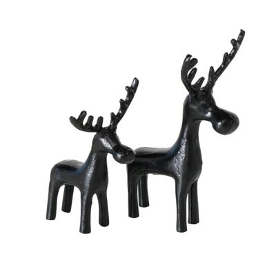Boltze Home figuur eland zwart 2-delig