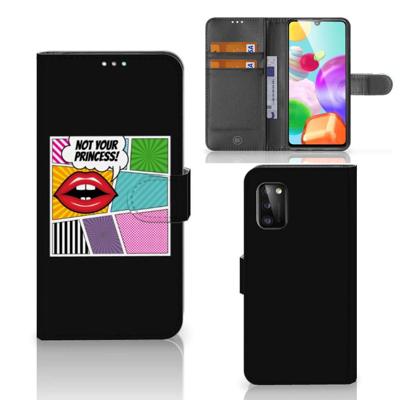 Samsung Galaxy A41 | Wallet Case | met Pasjes | Popart Princess Samsung Galaxy A41 | Wallet Case | met Pasjes | Popart Princess
