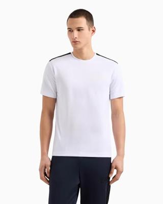 EA7 Emporio Armani 7M000299 T-Shirt Heren Wit - Maat XL - Kleur: Wit | Soccerfanshop EA7 Emporio Armani 7M000299 T-Shirt Heren Wit - Maat XL - Kleur: Wit | Soccerfanshop