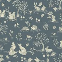 Dutch Wallcoverings Gronhaga - Ivar Blue - Blauw - thumbnail