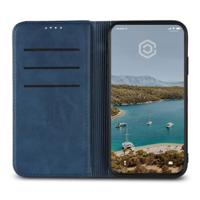 Casecentive Leren Wallet case iPhone XR blauw - thumbnail