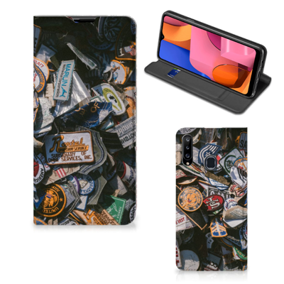 Samsung Galaxy A20s Stand Case Badges