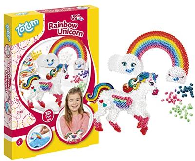 Totum Strijkkralen 3D Regenboog Eenhoorn