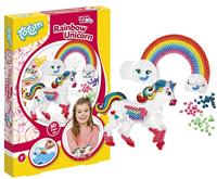 Totum Strijkkralen 3D Regenboog Eenhoorn - thumbnail