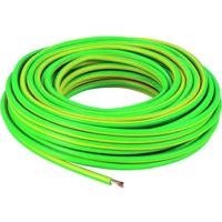 H07Z-K 1x6 ge/grue Leidingdraad 100 m - thumbnail