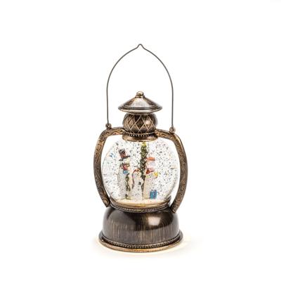 Sneeuwlantaarn LED rond klassiek met sneeuwpoppen Konstsmide - Konstsmide Sneeuwlantaarn LED rond klassiek met sneeuwpoppen Konstsmide - Konstsmide